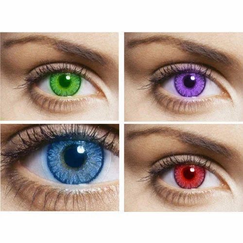 Elaborate on the terms and preferences of colored contact lenses ...